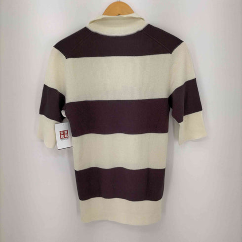 フィーニー PHEENY 23SS COTTON WHOLEGARMENT POLO S/S(IVO×BR レディース FREE