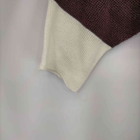 フィーニー PHEENY 23SS COTTON WHOLEGARMENT POLO S/S(IVO×BR レディース FREE