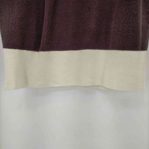 フィーニー PHEENY 23SS COTTON WHOLEGARMENT POLO S/S(IVO×BR レディース FREE