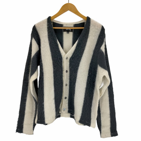 ステューシー Stussy Stripe Brushed Cardigan メンズ JPN:S