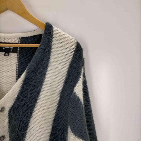 ステューシー Stussy Stripe Brushed Cardigan メンズ JPN:S