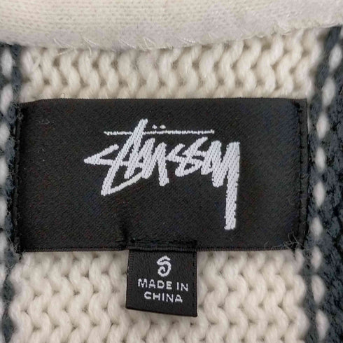 ステューシー Stussy Stripe Brushed Cardigan メンズ JPN:S