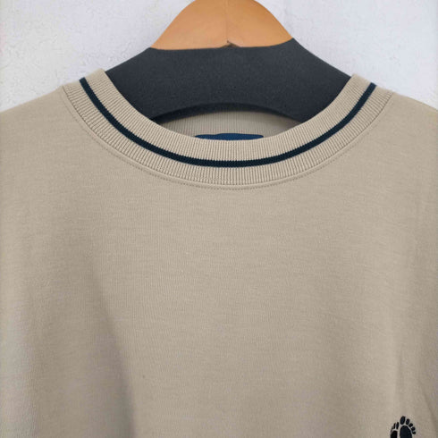ハンテン hang ten ロゴ刺繍 クールネックスウェット メンズ 4l