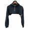 レイビームス Ray BEAMS 22AW クロップドハーフジッププルオーバー レディース