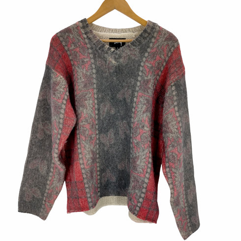 ステューシー Stussy MIXED PRINT ALPACA SWEATER メンズ JPN:S