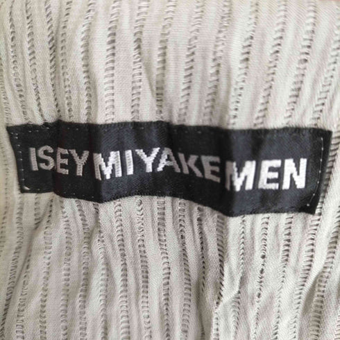 イッセイミヤケ ISSEY MIYAKE 2006SS Archive シワ加工 プリーツベスト メンズ JPN:1