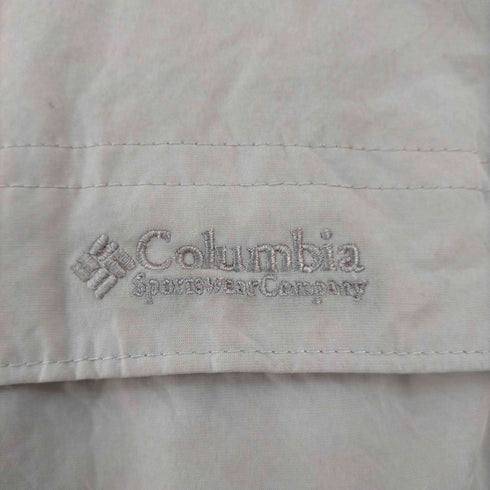コロンビア Columbia ロゴ刺繍 ピーチスキン ジップアップジャケット メンズ import:L
