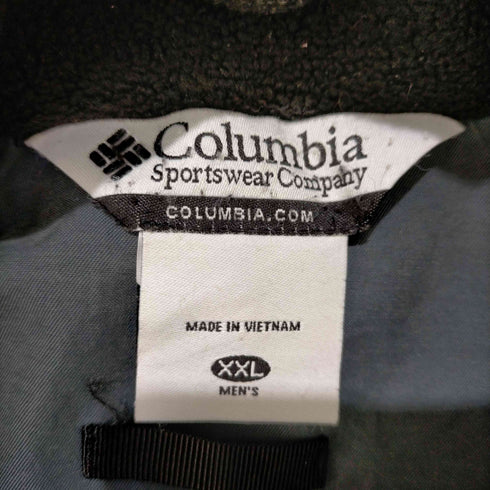 コロンビア Columbia ロゴ刺繍 ピーチスキンジャケット メンズ import:XXL