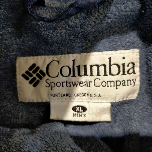 コロンビア Columbia 企業ロゴ 裏地フリース ナイロンジャケット メンズ import:XL