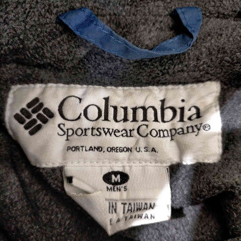 コロンビア Columbia ロゴ刺繍 ナイロンシェルジャケット メンズ import:M