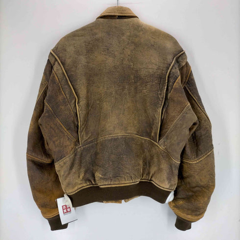 JACKET LEATHER A-2 シープスキン レザーフライトジャケット メンズ