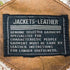JACKET LEATHER A-2 シープスキン レザーフライトジャケット メンズ