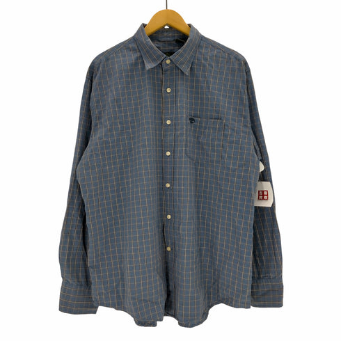 ティンバーランド Timberland 00s チェック柄レギュラーカラーシャツ メンズ JPN:L