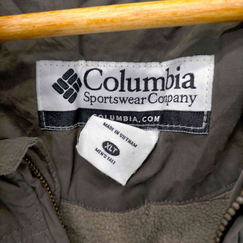 コロンビア Columbia ロゴ刺繍 ピーチスキンジャケット メンズ XLT