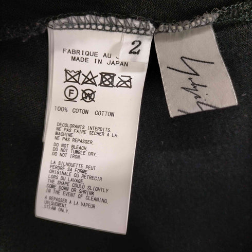 ヨウジヤマモト Yohji Yamamoto 00S レイヤード レースアップカットソー L/S レディース JPN:2