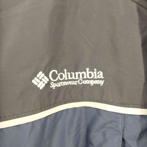 コロンビア Columbia ロゴ刺繍 ナイロンシェルジャケット メンズ import:XL