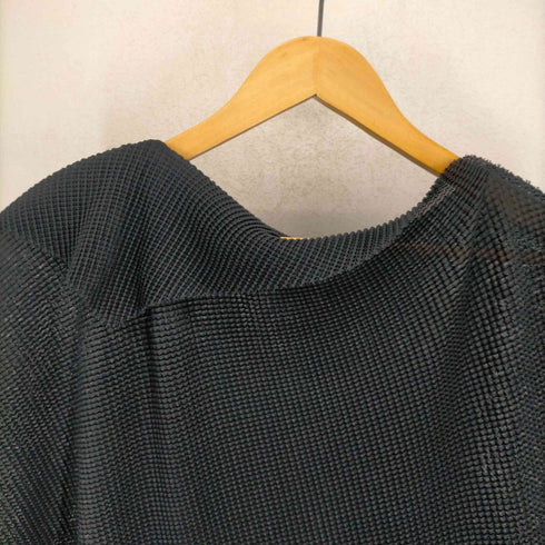 イッセイミヤケミー ISSEY MIYAKE me 24SS SECTOR KNIT STRETCH PLEATS レディース