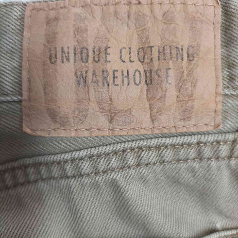 ユニーククロージングウェアハウス UNIQUE CLOTHING WAREHOUSE 5ポケット ジップフライデニムパンツ メンズ