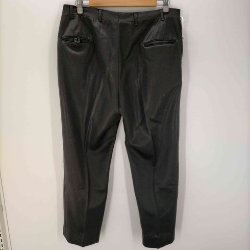 WONDER CREASE 50S~ Lightning zip TALONフック ALL WOOL ギャバジン スラックスパンツ メンズ