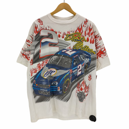 チェイス CHASE 90s USA製 レーシングプリントTシャツ メンズ JPN:L