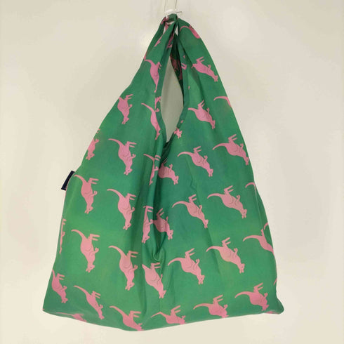 バグゥ BAGGU リップストップ カンガルー柄 ナイロンエコバッグ レディース