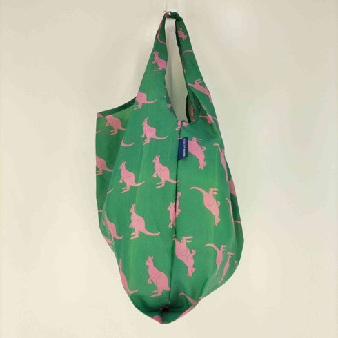 バグゥ BAGGU リップストップ カンガルー柄 ナイロンエコバッグ レディース