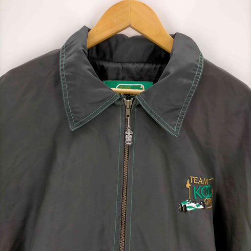 カナダ製 TEAM KOOL GREEN ジップアップジャケット メンズ XXL