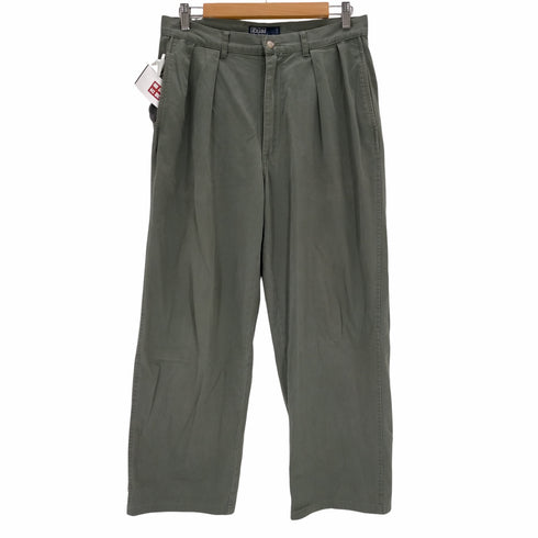 ポロバイラルフローレン Polo by RALPH LAUREN 90s マカオ製 POLO CHINO 2タックパンツ メンズ 32