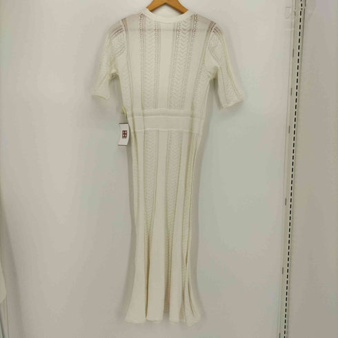エメル リファインズ EMMEL REFINES レース ニット S/S ワンピース レディース
