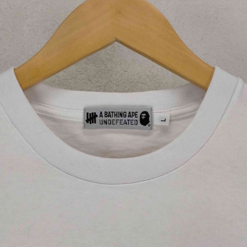 アベイシングエイプ A BATHING APE COLLEGE TEE メンズ JPN:L
