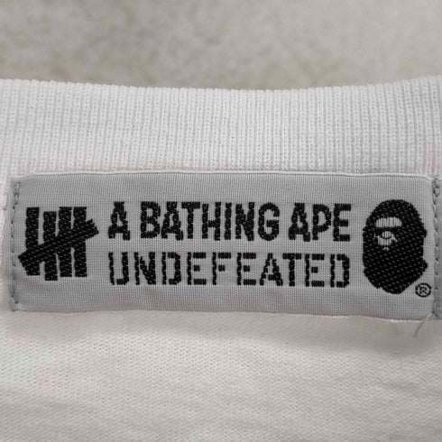 アベイシングエイプ A BATHING APE COLLEGE TEE メンズ JPN:L