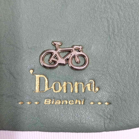 ビアンキドンナ Bianchi Donna 自転車ロゴ 異素材切替 ショルダーバッグ レディース