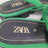 ザラ ZARA スウェード フラット パンプス レディース EUR:36