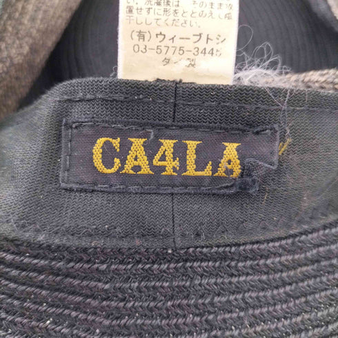 カシラ CA4LA GRAND HATTER ワッペン ペーパーポリハット メンズ ONE SIZE