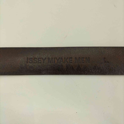 イッセイミヤケ ISSEY MIYAKE レザーベルト メンズ