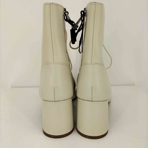 ザラ ZARA レザー アンクル レースアップ ブーツ レディース EUR:36
