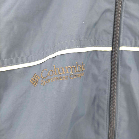 コロンビア Columbia Windbreaker Full Zip Hood Nylon Lightweight メンズ JPN:M