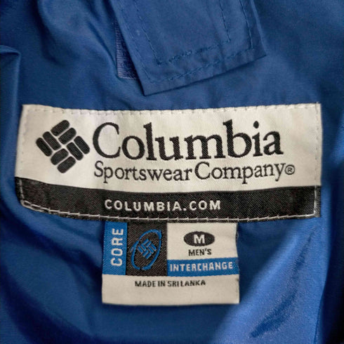 コロンビア Columbia ロゴ刺繍 シェルジャケット メンズ import:M