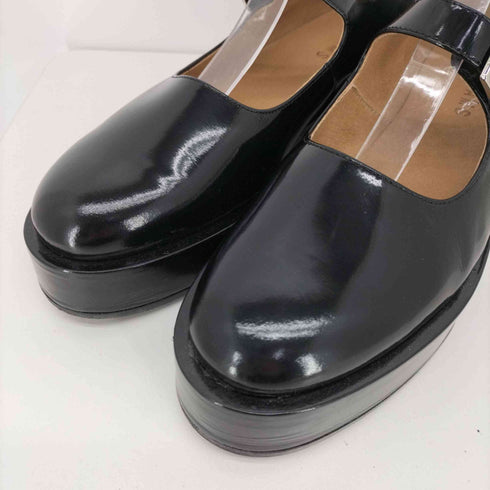 ビームス BEAMS パテント バックル シューズ レディース JPN:24