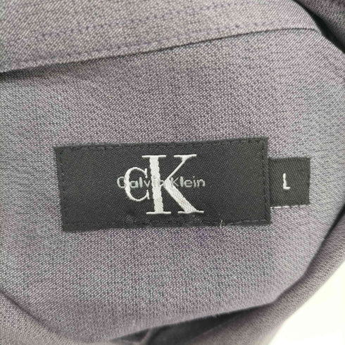 カルバンクライン CALVIN KLEIN 90-2000s コットン レギュラーカラーシャツ メンズ import:L