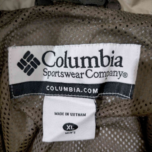 コロンビア Columbia ロゴ刺繍 ナイロンジャケット メンズ import:XL