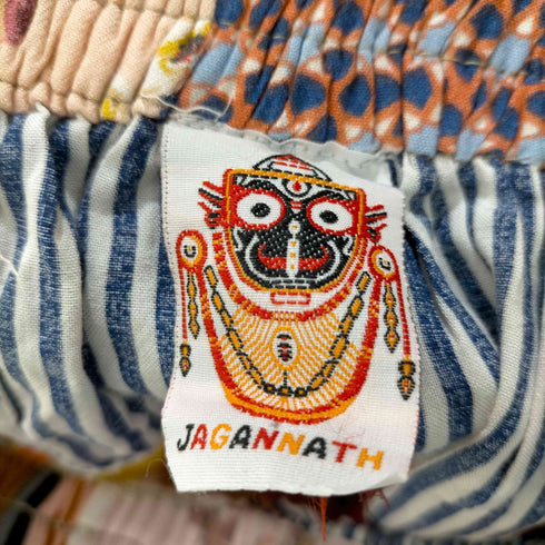 jagannath 総柄パッチワーク ロングスカート レディース