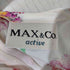 マックスアンドコー MAX & CO. ACTIVE イタリア製 花柄 ノースリーブ ショートワンピース レディース JPN:42