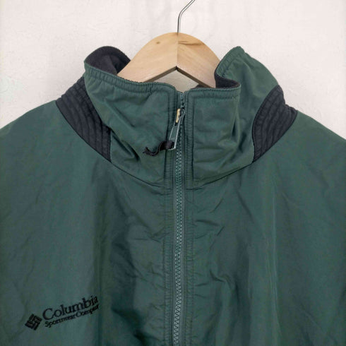 コロンビア Columbia ロゴ刺繍 シェルドフリースジャケット メンズ import:XL