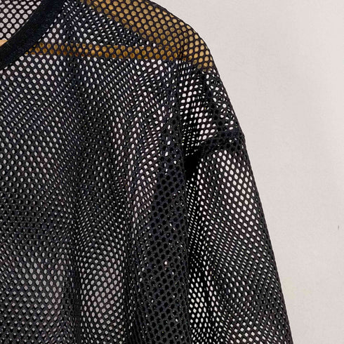 メッシュ長袖カットソー メンズ JPN:L