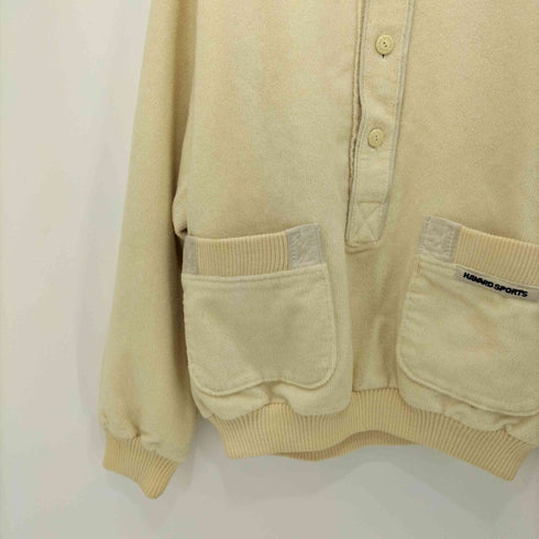 HAWARD SPORTS 80-90s パイル地 プルオーバージャケット ポップオーバー メンズ import:XL