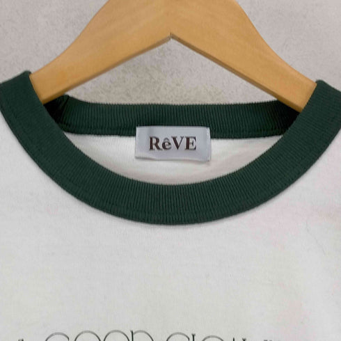 レーヴ REVE フォトプリントリンガーTシャツ メンズ JPN:M