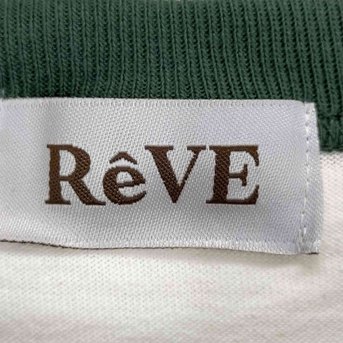 レーヴ REVE フォトプリントリンガーTシャツ メンズ JPN:M