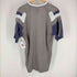 アディダス adidas 90~00S 万国旗タグ パフォーマンスロゴ刺繍VネックフットボールTシャツ メンズ import:M