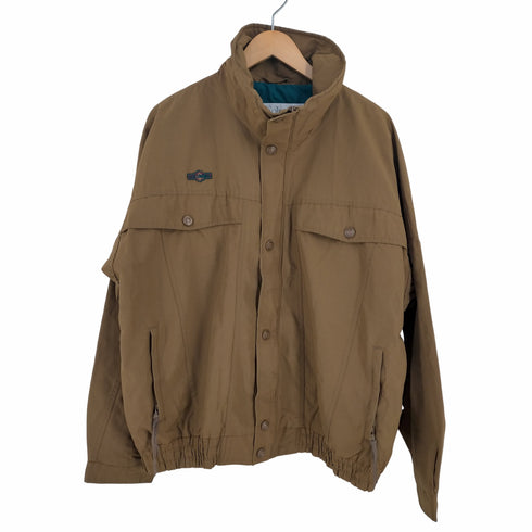 コロンビア Columbia ロゴワッペン ナイロンジャケット メンズ import:L